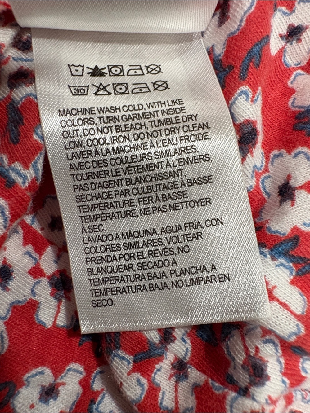 Lucky Brand Ditsy Daisy Floral Tee | Size Large - Picture 7 of 7